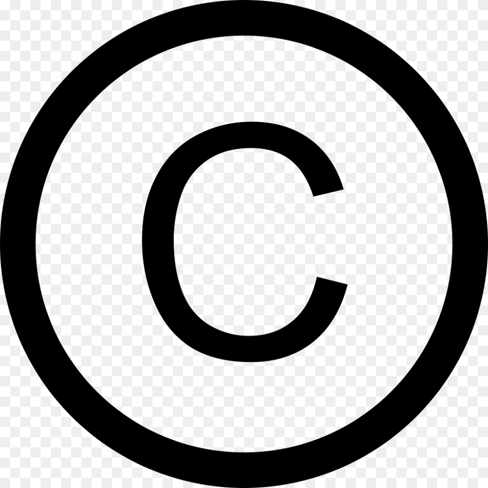 Copyright Icone Point D Interrogation, Symbol, Number, Text Free Png Download