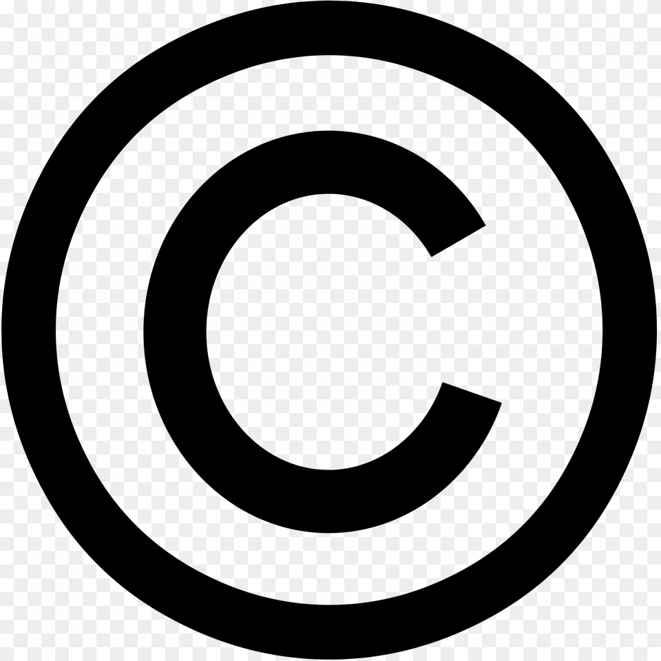 Copyright Information And Communication Technology Services, Gray Free Transparent Png