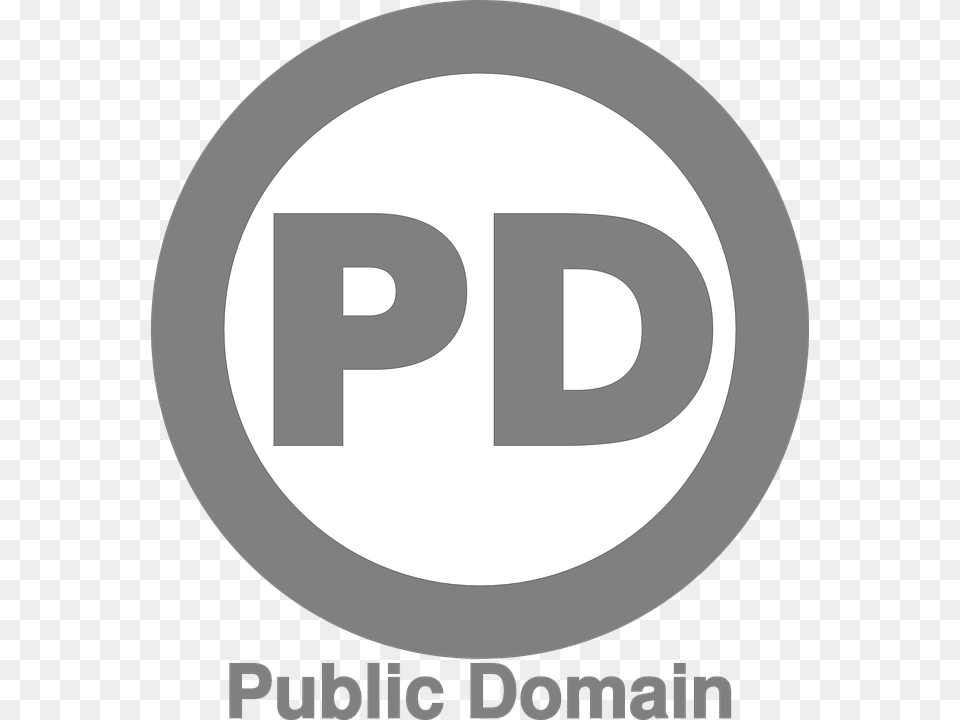 Copyright Logo Cc0 License Pd Round Gray Logo Libre De Droit, Disk Png
