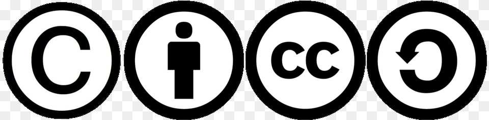 Copyright Logos Creative Commons, Symbol, Number, Text Png