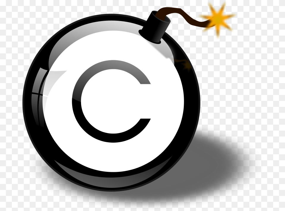 Copyright On Images Clipart Bomb Clipart, Ammunition, Weapon Png