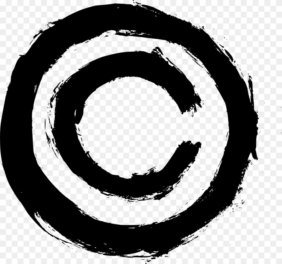 Copyright Symbol, Gray Free Png