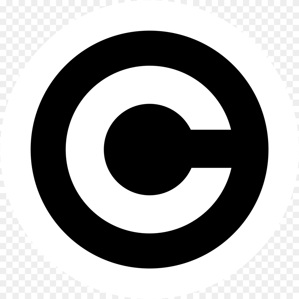 Copyright Symbol Circle, Disk Free Png Download