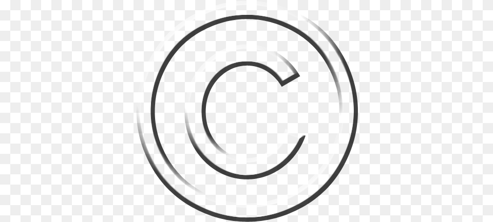 Copyright Symbol Clipart Circle, Spiral, Clothing, Hardhat, Helmet Free Png Download