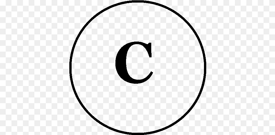 Copyright Symbol Download Circle, Gray Free Transparent Png