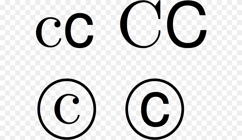 Copyright Symbol Image File Circle, Text, Number, Gas Pump, Machine Free Png Download