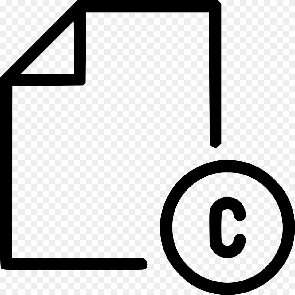 Copyright Symbol Load File Icon, Number, Text Free Transparent Png