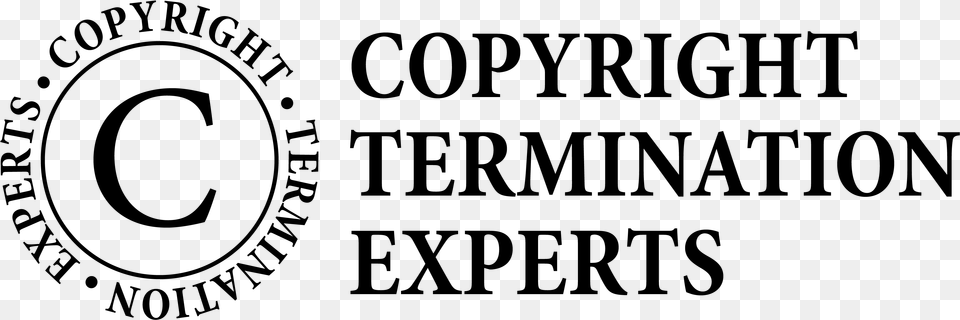 Copyright Termination Experts Copyright Text, Gray Free Transparent Png