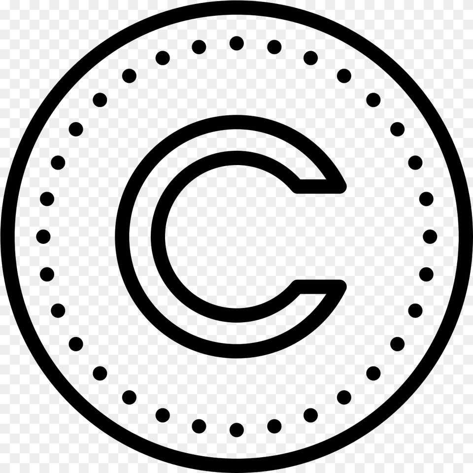 Copyright Vector White, Gray Png