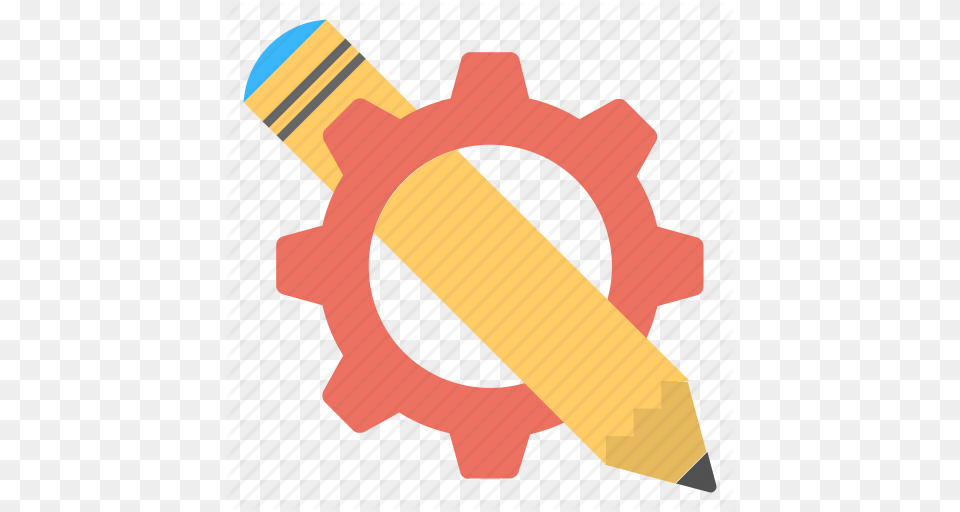 Copywriting Creative Writing Pencil With Gear Writing Skills, Machine, Cross, Symbol Png