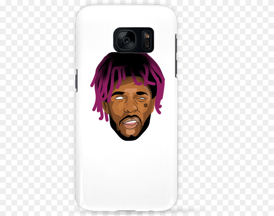 Coque 3d Samsung Galaxy S7 Lil Uzi Vert Par Lisartistaya Iphone, Photography, Electronics, Mobile Phone, Face Free Png