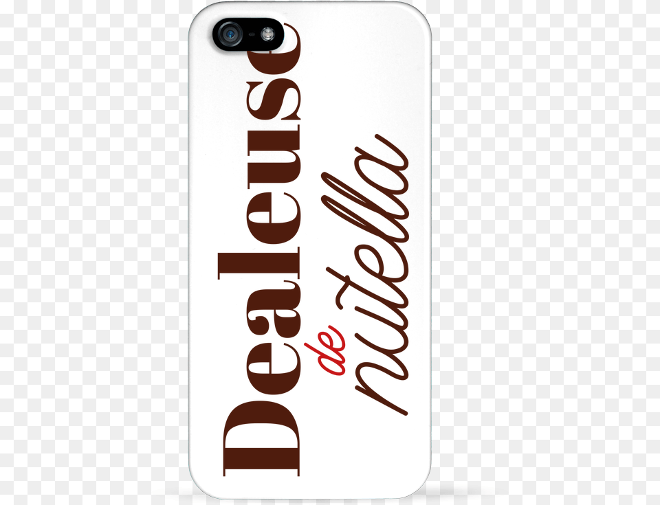 Coque Iphone 5 Nutella 3d Fashion Pulse Daily, Electronics, Mobile Phone, Phone, Text Free Transparent Png