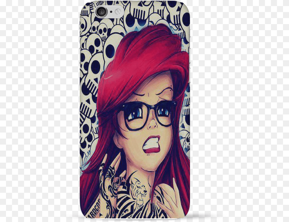 Coque Iphone 6 Petite Sirene Coque Huawei P9 Lite Disney, Sticker, Face, Portrait, Head Free Transparent Png