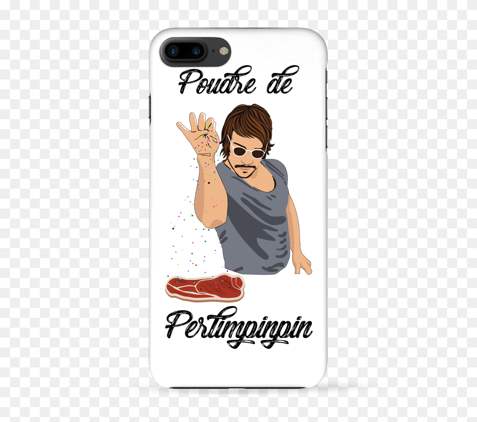 Coque Iphone Poudre De Perlimpinpin Vs Salt Bae Tunetoo Tunetoo, Electronics, Person, Phone, Mobile Phone Free Png