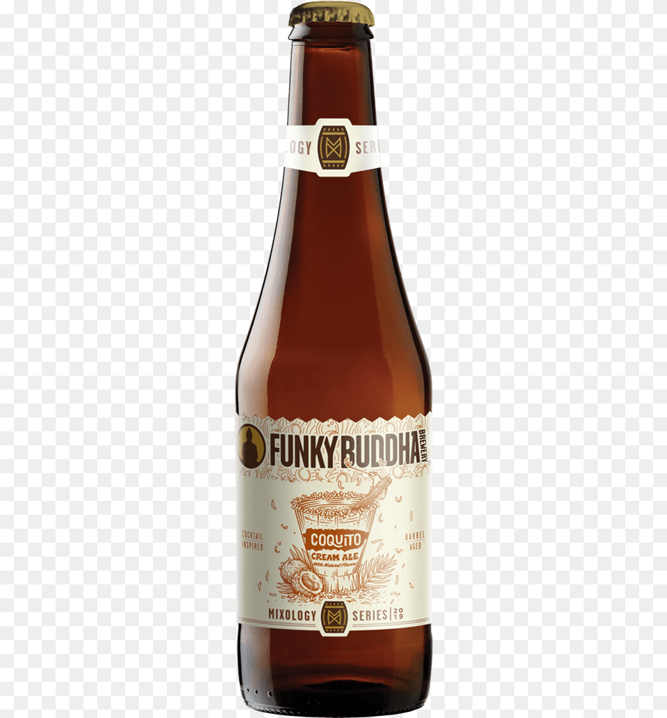 Coquito By Funky Buddha Brewery Funky Buddha Manhattan Double Rye Review, Alcohol, Beer, Beer Bottle, Beverage Free Transparent Png