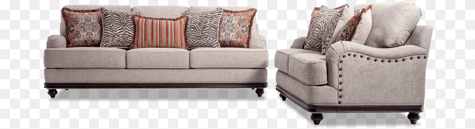 Cora Sofa Amp Loveseat Couch, Home Decor, Cushion, Furniture, Living Room Free Png Download