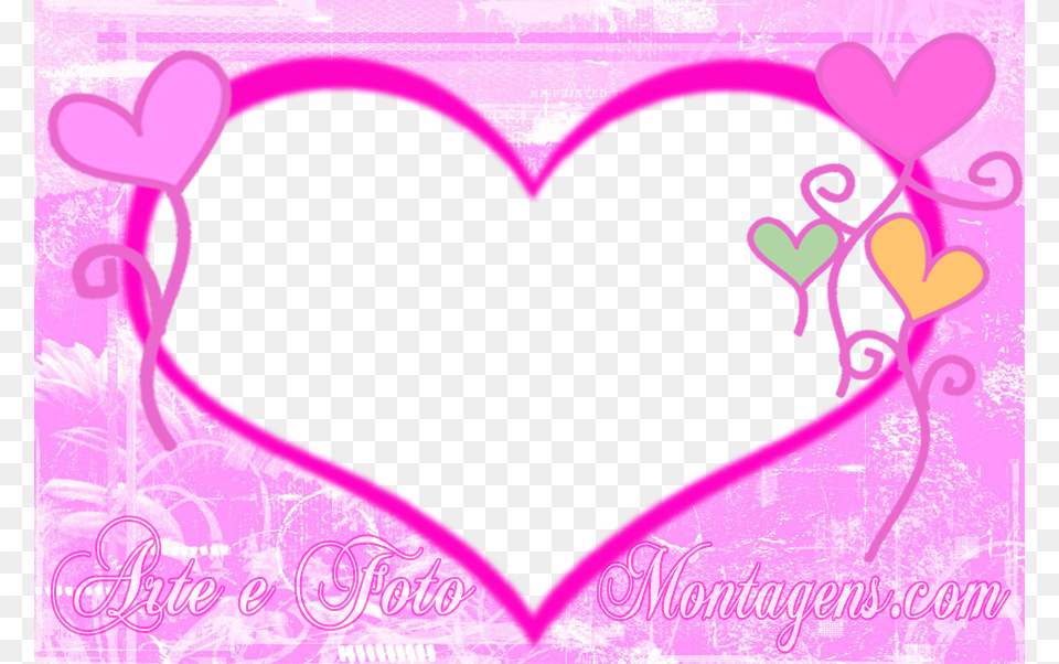 Coracao Para Foto, Heart, Purple Free Transparent Png