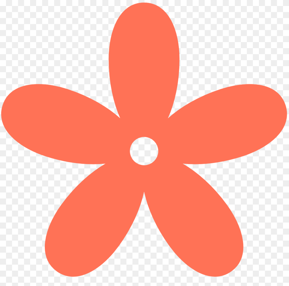 Coral Color Clipart, Machine, Daisy, Flower, Plant Png