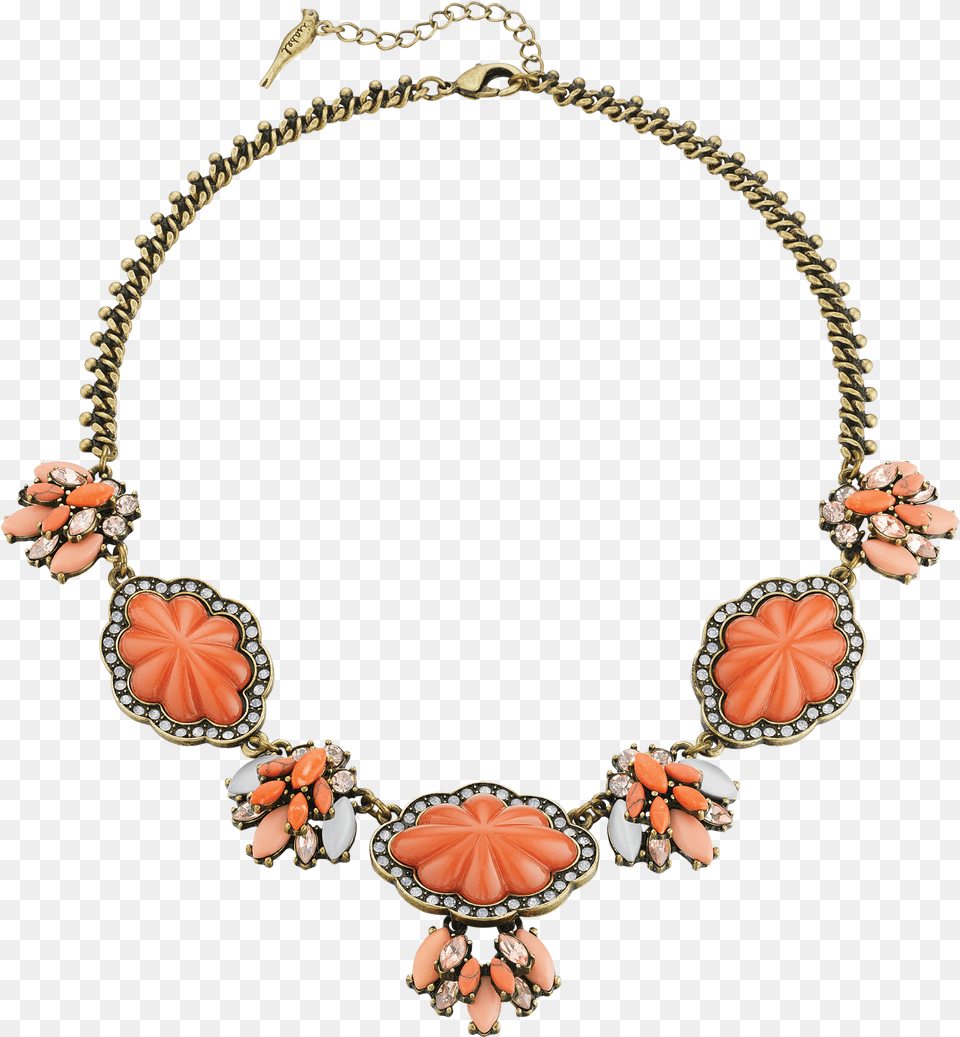 Coral Ensemble Isabel Seascape Coral Limited Edition Collar Necklace, Accessories, Jewelry, Bracelet, Earring Png