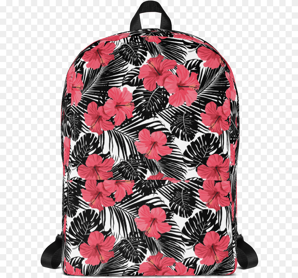 Coral Flowers Backpack, Bag, Accessories, Handbag Free Png Download