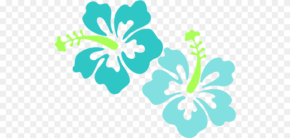 Coral Hibiscus Flower Clipart Hawaiian Flower Vector, Plant, Person Png Image