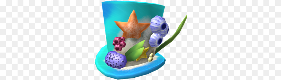 Coral Reef Top Hat Roblox Wikia Fandom Coral Reef Hat, Flower, Plant Png Image