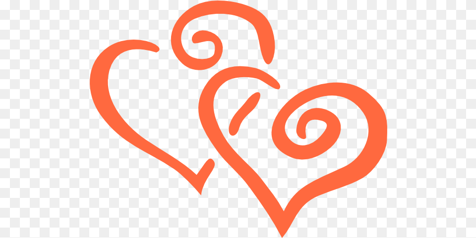 Coral Wedding Clipart Wedding Anniversary Clip Art Hearts Clip Art, Heart Free Png