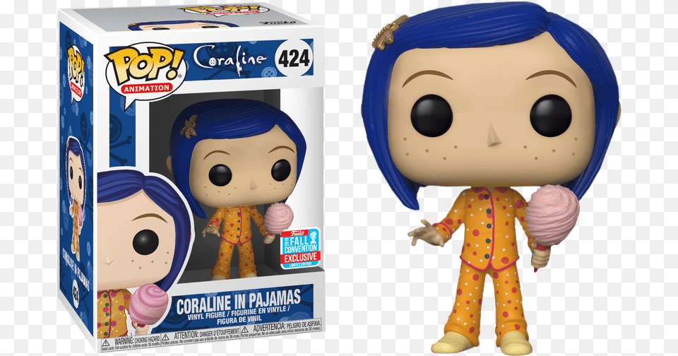 Coraline Coraline Funko Pop, Doll, Toy, Baby, Person Png