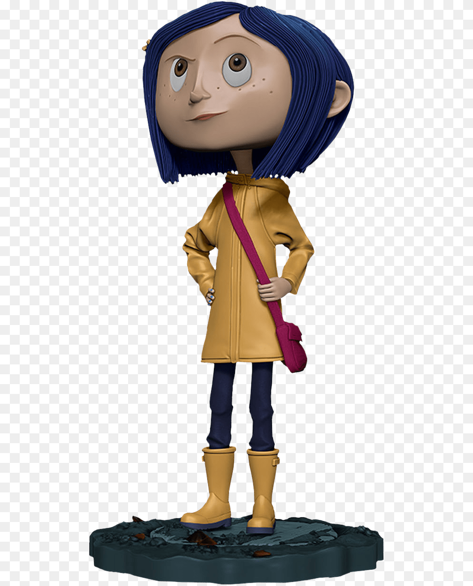Coraline Headknocker Bobble Head, Clothing, Coat, Baby, Person Free Png Download