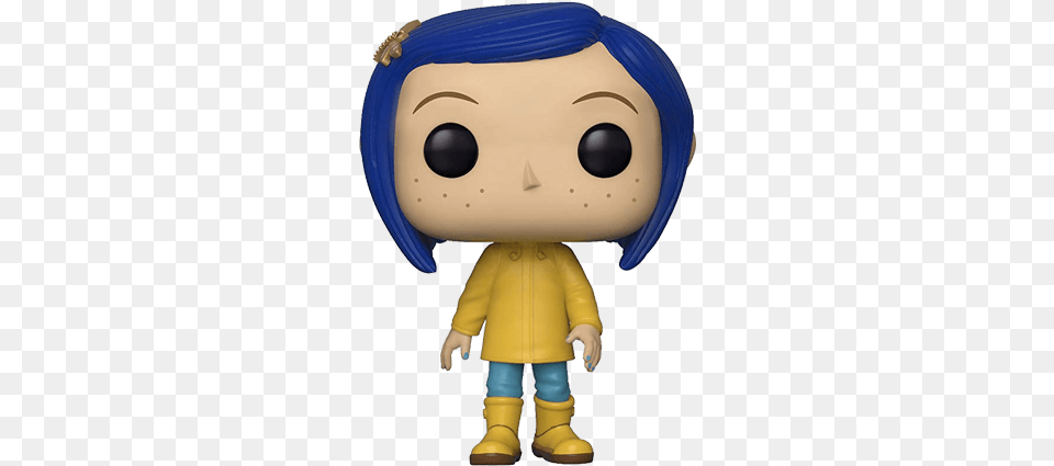 Coraline In Raincoat Pop Chase, Clothing, Coat, Baby, Person Png