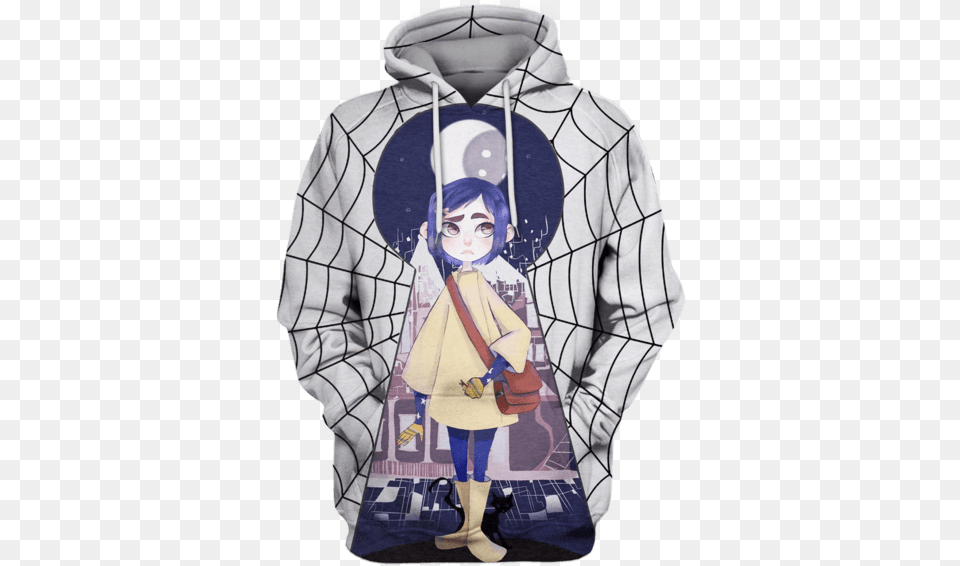 Coraline Movie Hoodies Coraline Papel De Parede, Clothing, Hoodie, Knitwear, Sweater Png