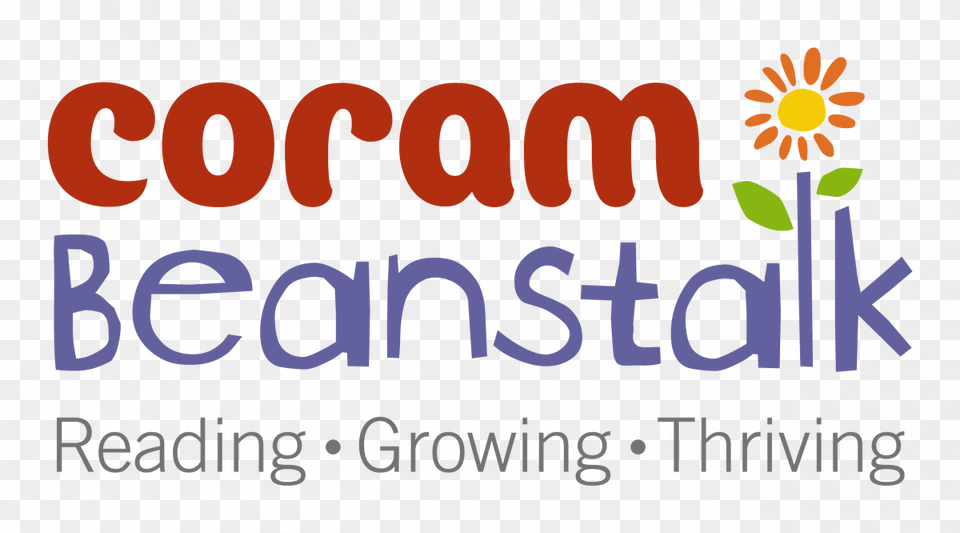 Coram And Beanstalk Have Shared Values And Missions Coram Beanstalk, Flower, Plant, Text, Logo Png Image