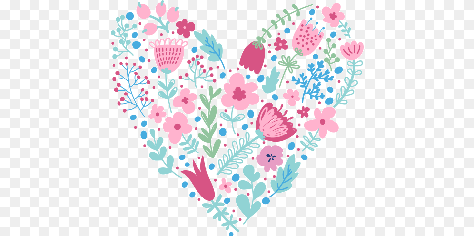 Corazn De Flores Freepik Vector Flower Heart, Pattern, Embroidery, Art, Graphics Free Transparent Png