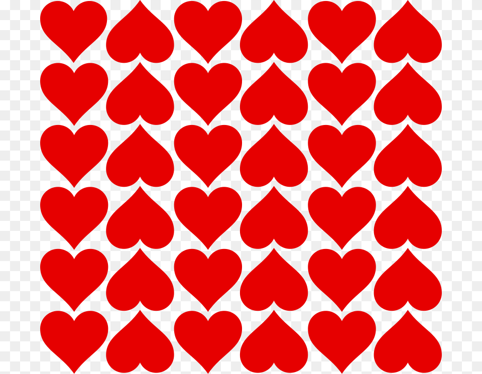 Corazn El Amor Patrn Rojo San Valentn Free Vector Hearts, Pattern Png Image