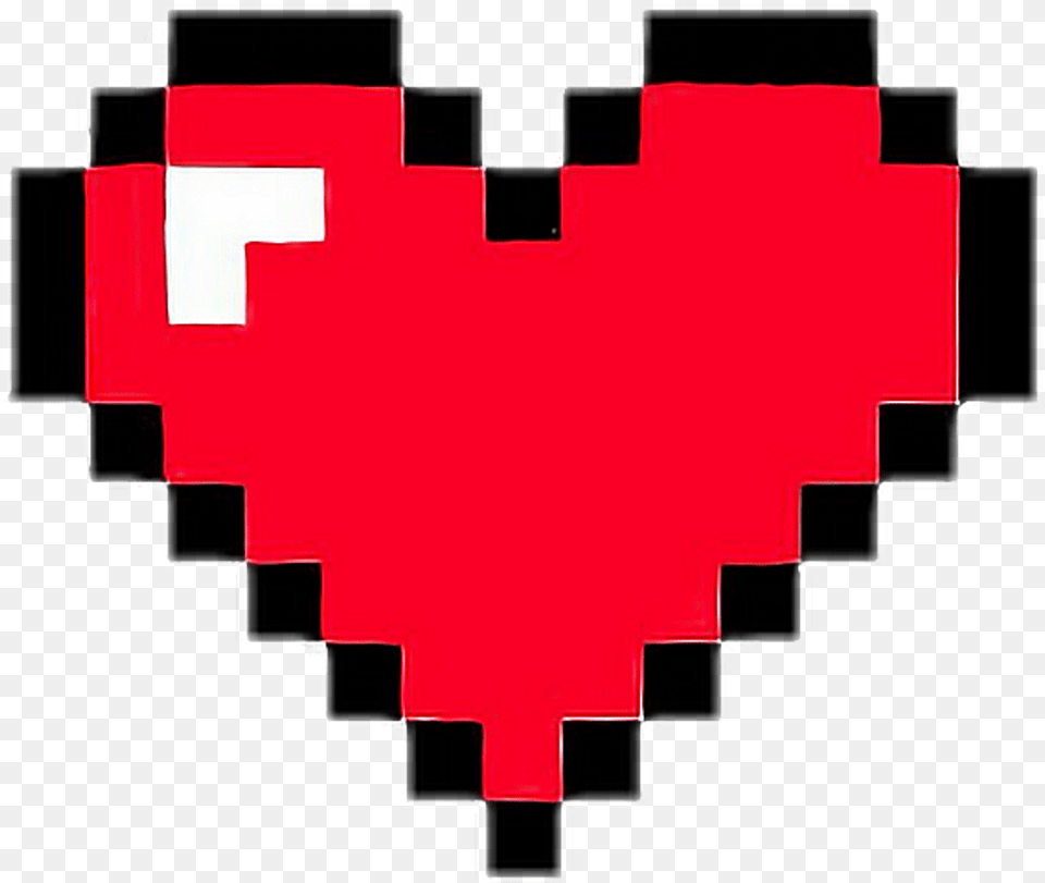 Corazn Heart Pixelart Game Retro Red Minecraft Life 8 Bit Heart, Leaf, Plant, Logo Free Png Download