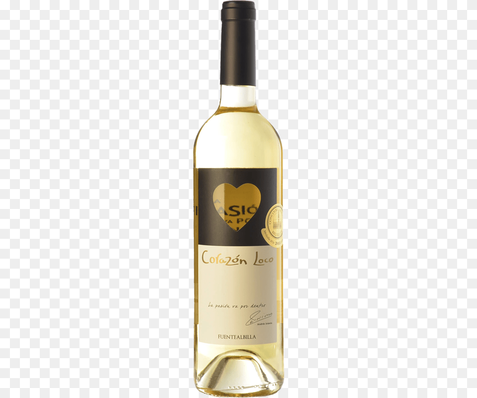 Corazn Loco Blanco 2015 Corazon Loco Verdejo, Alcohol, Beverage, Bottle, Liquor Free Transparent Png