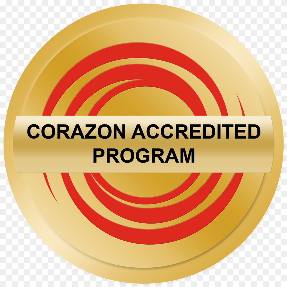 Corazon, Gold, Logo, Disk Free Png