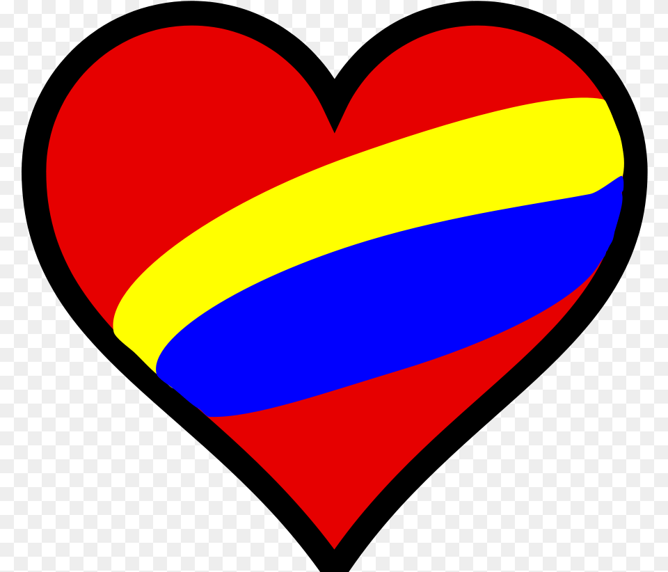 Corazon Colombia, Balloon, Heart, Aircraft, Transportation Free Png Download