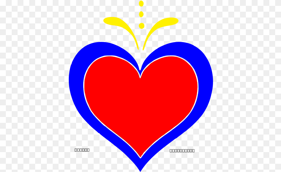 Corazon Colombiano Svg Clip Arts, Heart Png Image
