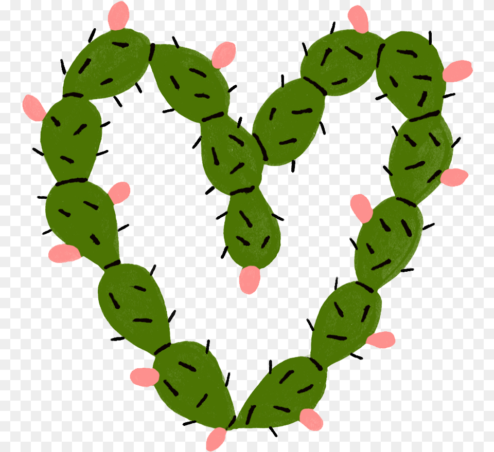 Corazon Con Besitos De Chocolate, Cactus, Plant Free Png Download