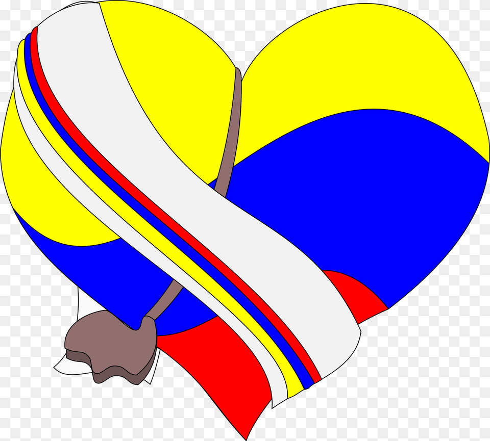 Corazon De Colombia Clipart Colombia, Balloon, Clothing, Hat, Swimwear Png Image
