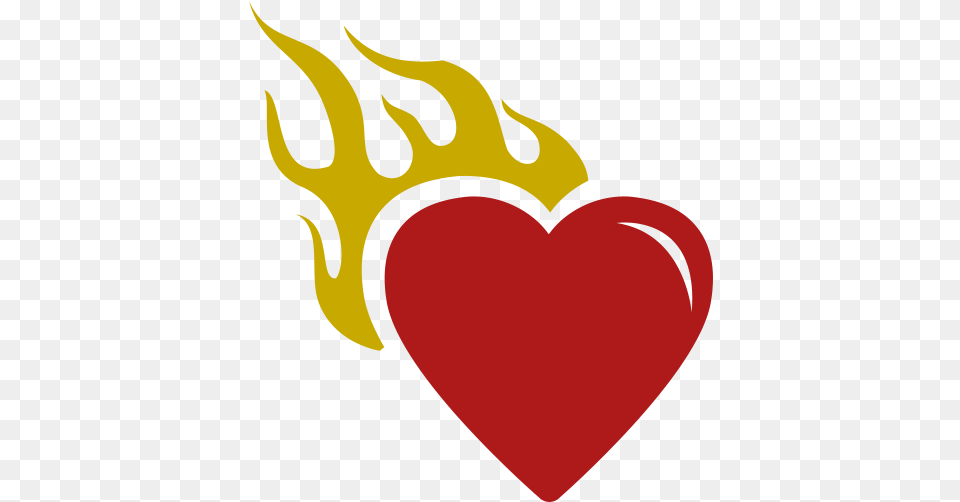 Corazon En Llamas Simbolo De Un Amor Ardiente Dibujos De Un Corazon En Llamas, Logo, Heart Free Transparent Png