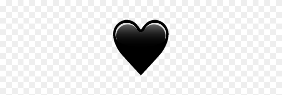 Corazon Heart Black Negro Emoji Tumblr Love Whatsapp Free Png Download