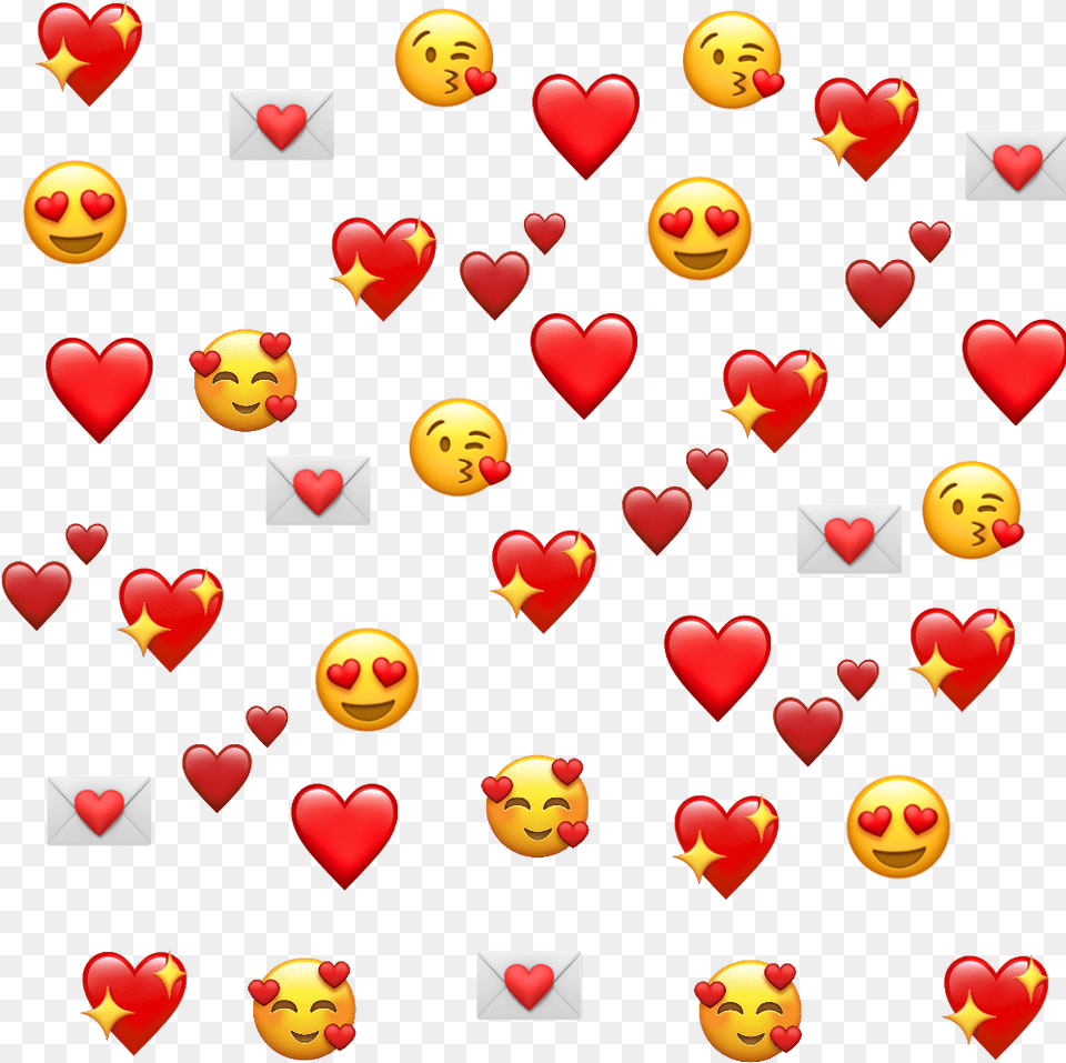 Corazones Emojis Emojis De Corazones Rojos, Heart, Balloon Free Transparent Png