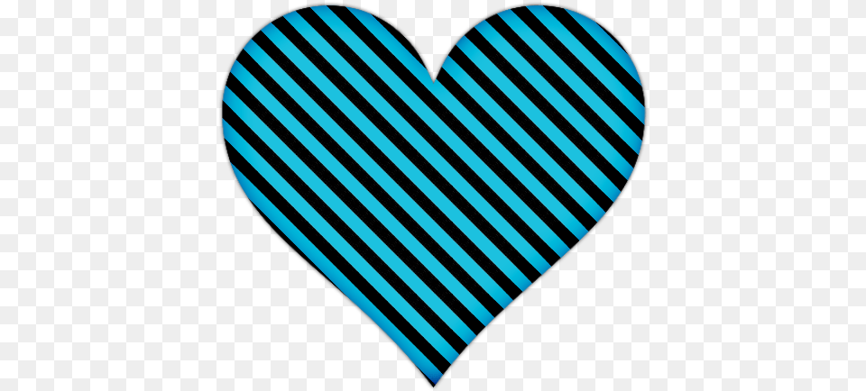 Corazones Image Black And Blue Heart Free Png Download