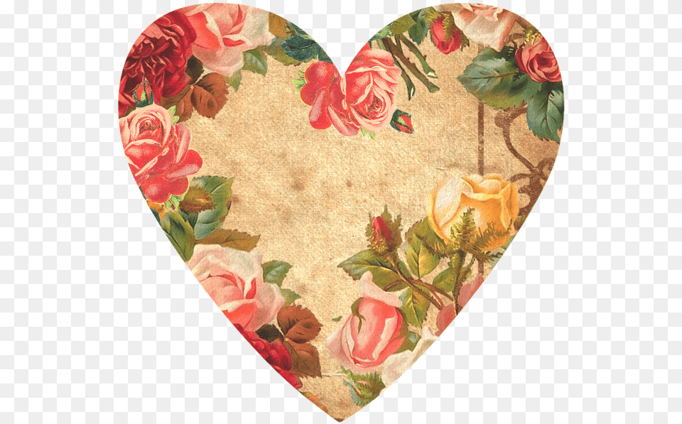 Corazones Vintage Vintage Rose, Flower, Plant, Baby, Pattern Free Png Download