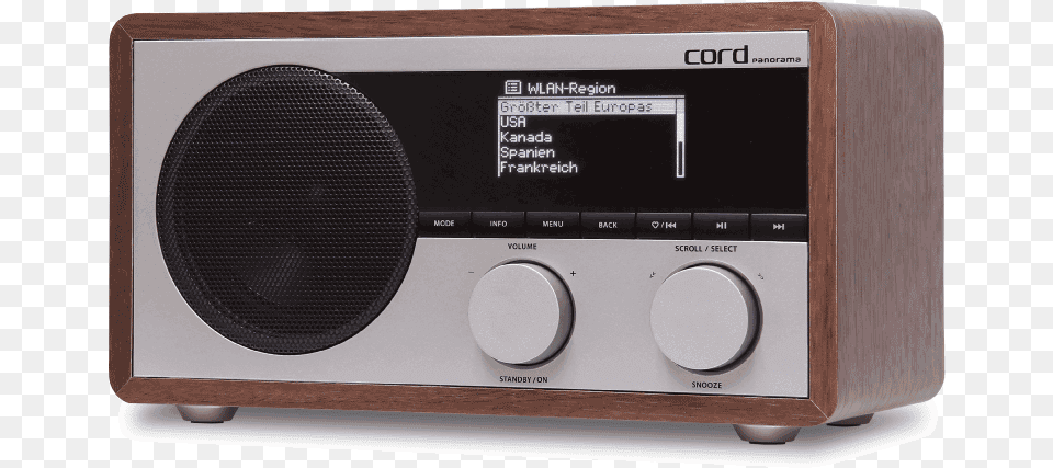 Cord Digital Radio Manual, Electronics, Speaker Free Png