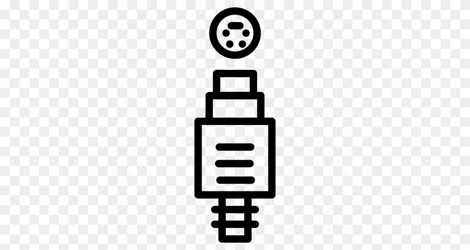 Cord Electric Energy In Outlet Plug Socket Icon, Clothing, Coat, Electrical Device, Microphone Free Transparent Png