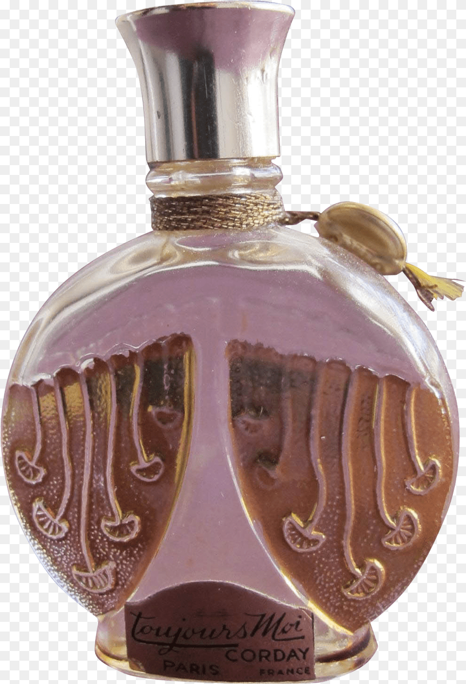 Corday Vintage Mini Perfume Bottle Toujours Moi French Perfume, Cosmetics Free Png