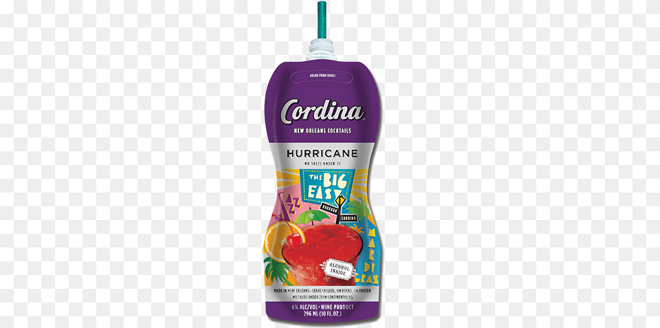 Cordina New Orleans Cocktails Cordina Daiquiri Light Strawberry 10 Fl Oz, Food, Ketchup, Beverage, Juice Free Png